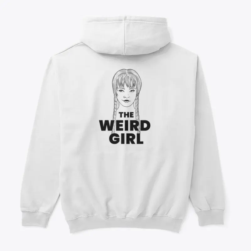 The Weird Girl - Black and White Ink