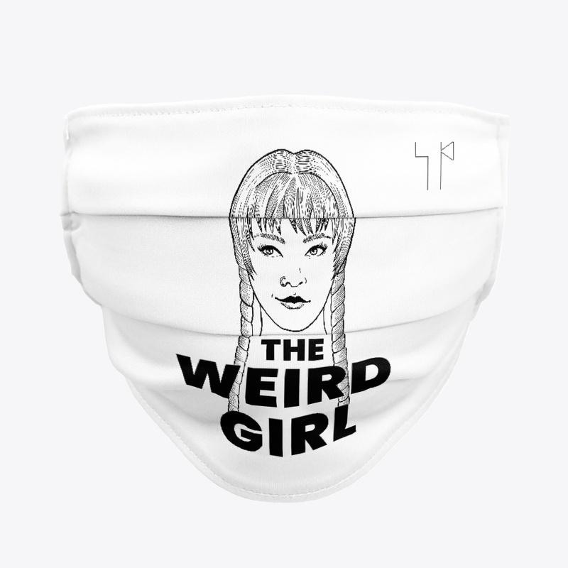 The Weird Girl - Black and White Ink